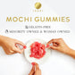 ISSEI Mochi Gummies Chewy Candy | Gelatin-Free, Non-GMO, Kosher | 1.76 Oz (6 Pck) | Tangerine Flavor