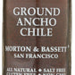 Morton & Bassett Ground Ancho Chile Powder - Smoky Seasoning, Salt-Free, Non-GMO, 2.3oz