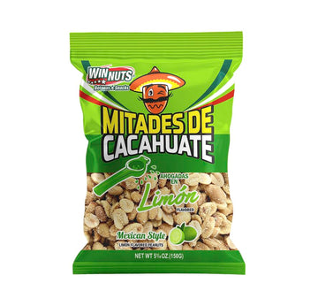 Winnuts Mitades de Cacahuate Lim  n 5.25oz (5 pack)