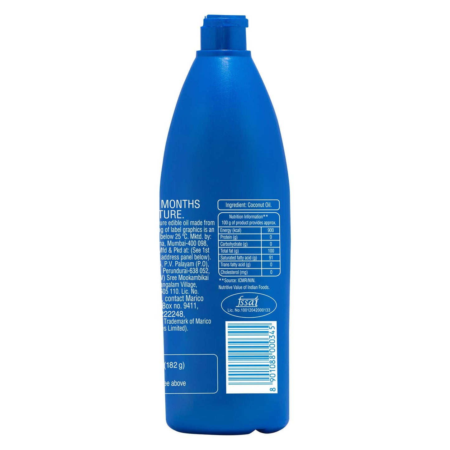 Parachute Coconut Oil Small, 6-Fl Ounce Bottles (Pack Of 12)