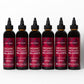 Just Date: Organic Pomegranate Syrup / 100% Natural/Organic Pomegranate Molasses/Healthy Alternative For Sugar, Honey Or Maple/Low Glycemic Index & Packed With Nutrition/Six 8.8 Oz Squeeze Bottle