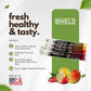 Shield Electrolyte Healthy Freezer Pops 36Pk Assorted Bars, 40 Cal, Electrolytes, Scientifically Balanced, Great Tasting Cooling