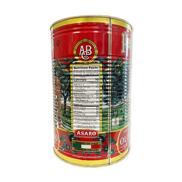 Partanna Sicilian Castelvetrano Green Olives, Pitted 5.07 lb Can