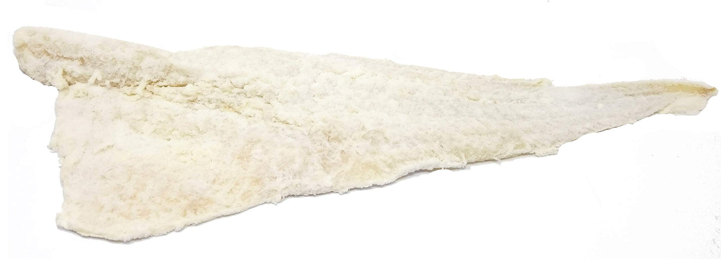 Baccala Prime Cod Fillets - (Portuguese Cured) Wild Caught - North Atlantic 3 Lbs