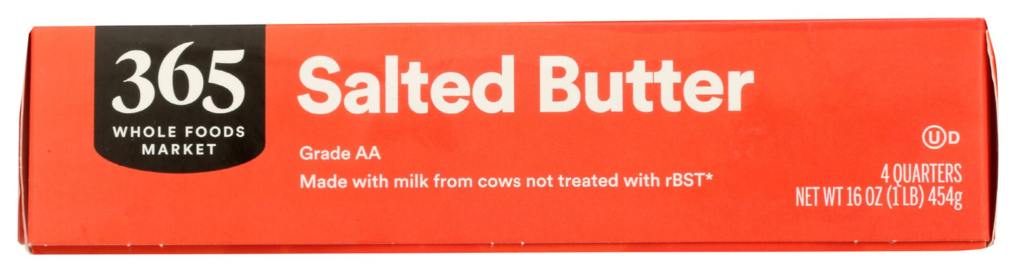 365 by Whole Foods Market, Salted Butter, 16 Ounce