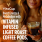 VitaCup Light Roast Coffee Pods, Recyclable Single Serve, Compatible with K-Cup malt-inspired, 64 Count