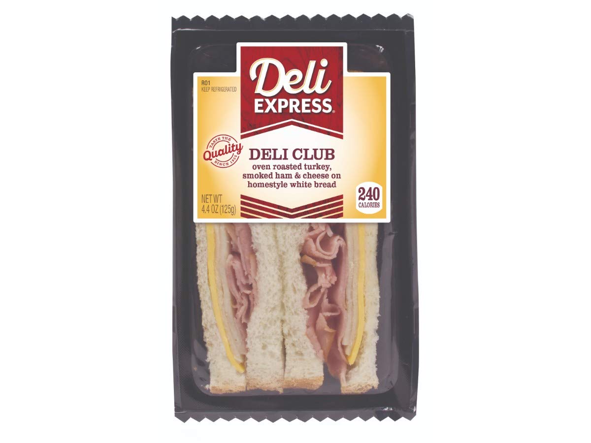 Deli Express Turkey Sandwich, 4.4 Ounce -- 10 per case.