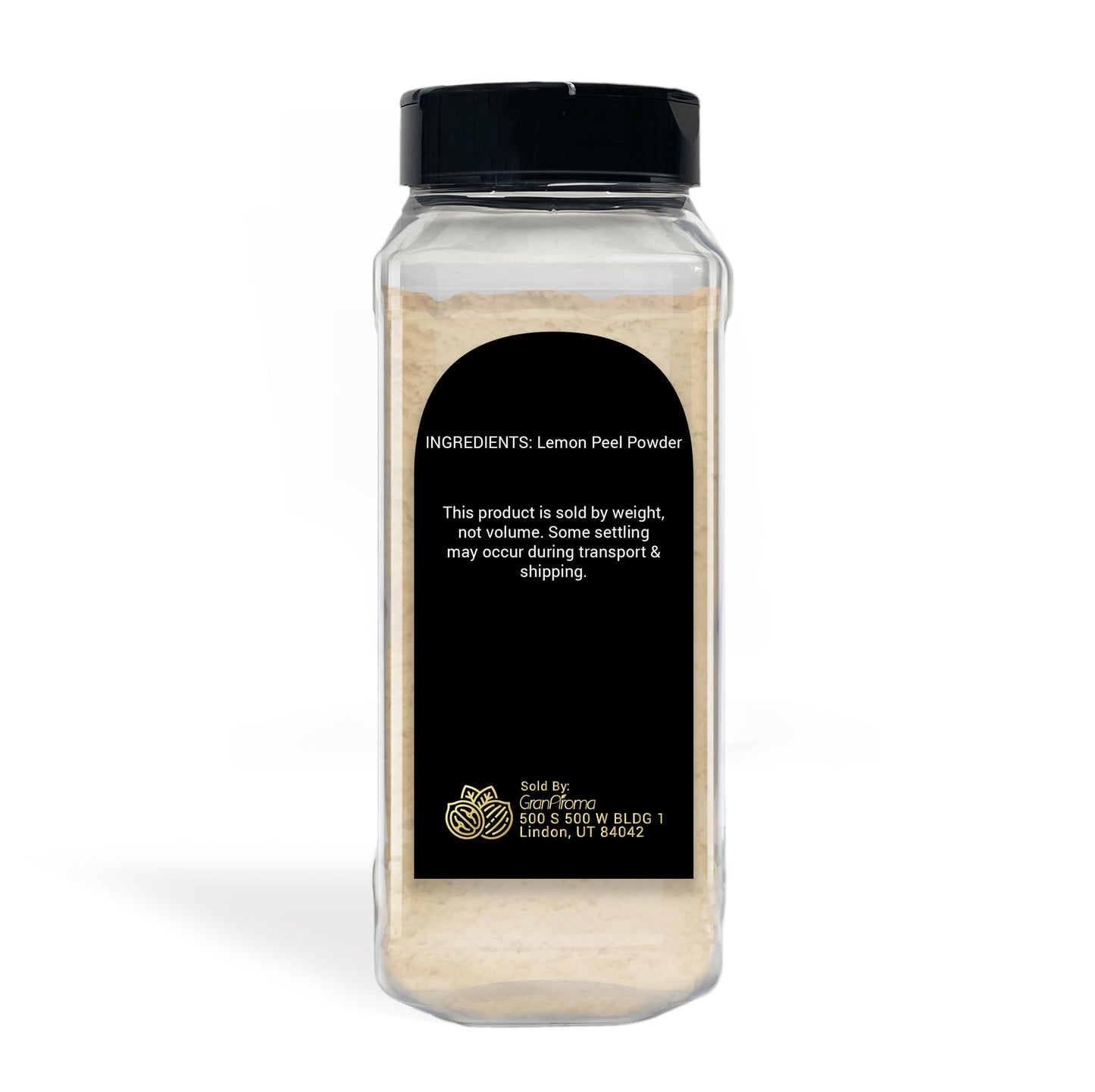 Granaroma Lemon Peel Powder, Tart & Flavorful, Pure Powder (1.4 Pound)