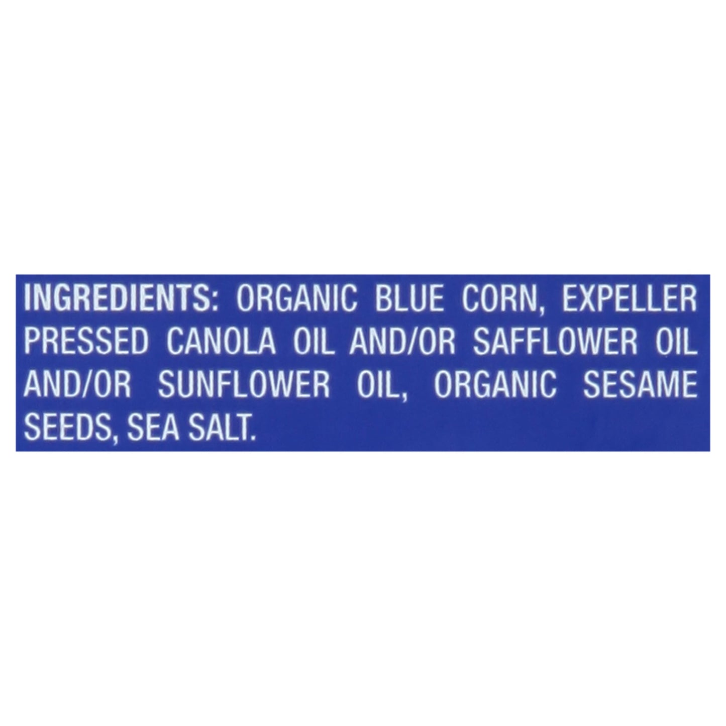 Garden Of Eatin' Tortilla Chips, Sesame Blues, 5.5 Oz (Pack Of 12)