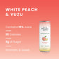 Moshi Asian Flavored Sparkling Water 12 Pack - Carbonated Drink Made With Real Fruit Juice - No Added Sugar - Low Calorie (Pack