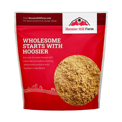 Hoosier Hill Farm Peanut Butter Powder, 5LB (Pack of 1) No Additives, 100% Peanut Powder, 8g of Protein per serving