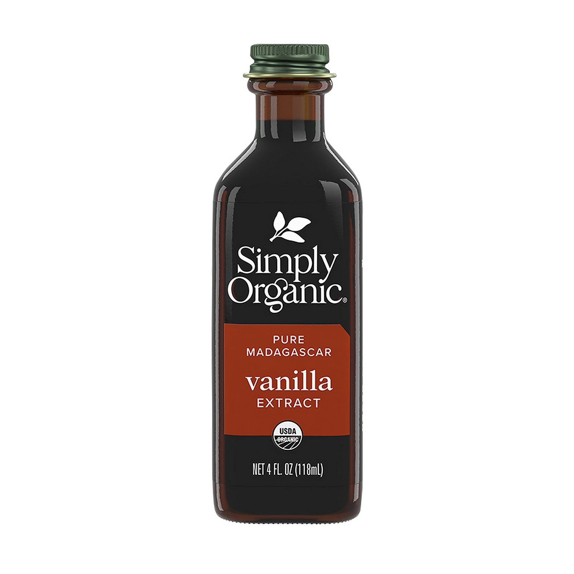 Simply Organic Vanilla Extract, Certified Organic | 4 Oz | Pack Of 1