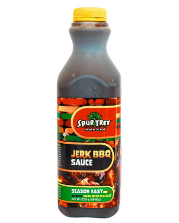 Spur Tree Jamaican BBQ Sauce – Authentic Jerk Seasoning – All-Natural Ingredients – 32 Oz