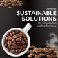 Z Beans Coffee Arabica Whole Bean Dark Roast Coffee, 12 OZ, Non-GMO, Low Acidity, Rich Flavor with Citrus and Chocolate Notes