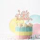 Colorfulparty Rose Gold Little Miss Threenager Cake Topper - Happy 3Rd Birthday Cake Decor - Cheers To 3 Years, Girls 3Rd Birthd