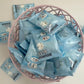 4Es Novelty 50 Packs Snowman Bits Mini Marshmallow Packets  Vanilla Flavored  14 Marshmallows in Each Bag  Bulk Individually Wrapped Christmas Marshmallows For Hot Chocolate Bar Supplies Party