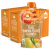 Happy Baby Organics Stage 2 Baby Food Pouches, Gluten Free, Vegan & Healthy Snack, Clearly Crafted Fruit & Veggie Puree, Pumpkin