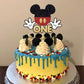 Mickey One Cake Topper Mouse 1St Birthday Cake Topper Boy First Birthday Party Supplies Decorations
