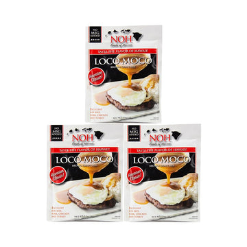 NOH Foods Hawaiian Seasoning Packets - Loco Moco Brown Gravy - 1.5 oz, Pack of 3