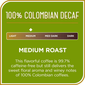 Don Franciscos Premium Decaf Ground Coffee, 100% Arabica, 12 oz Can, Rich & Aromatic