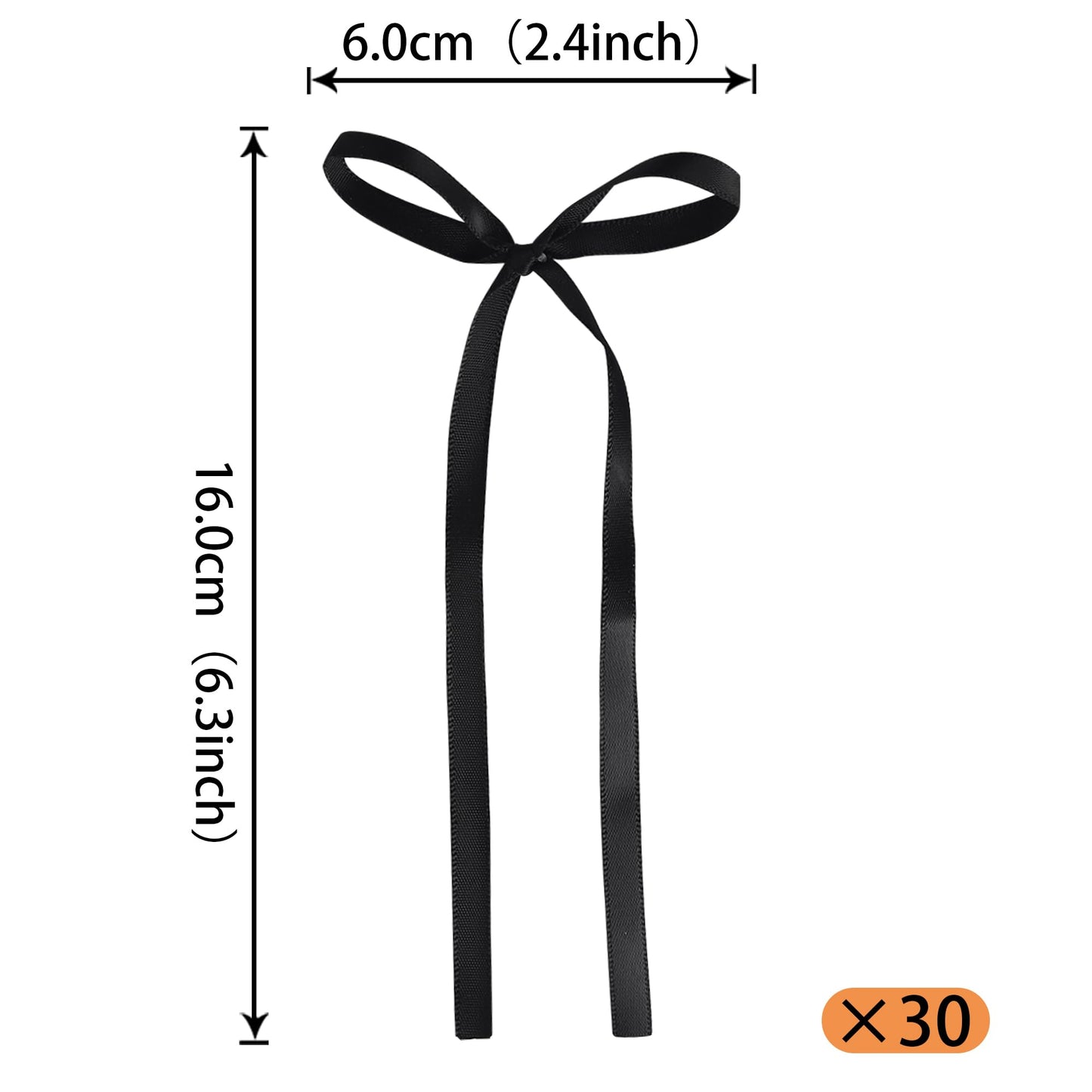 30 Pack Bow Cupcake Toppers Birthday Bowknot Ribbons Coquette Etiquette Cupcake Picks Bridal Shower Wedding Single Girl Cake Decorations Wedding Party Supplies Black