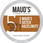 Mauds Sweet Hazelnut Flavored Coffee Pods  100 ct | Sister Hazelnut Flavor | 100% Arabica Medium Roast Coffee | Solar Energy Produced Recyclable Pods Compatible with Keurig K Cups Maker