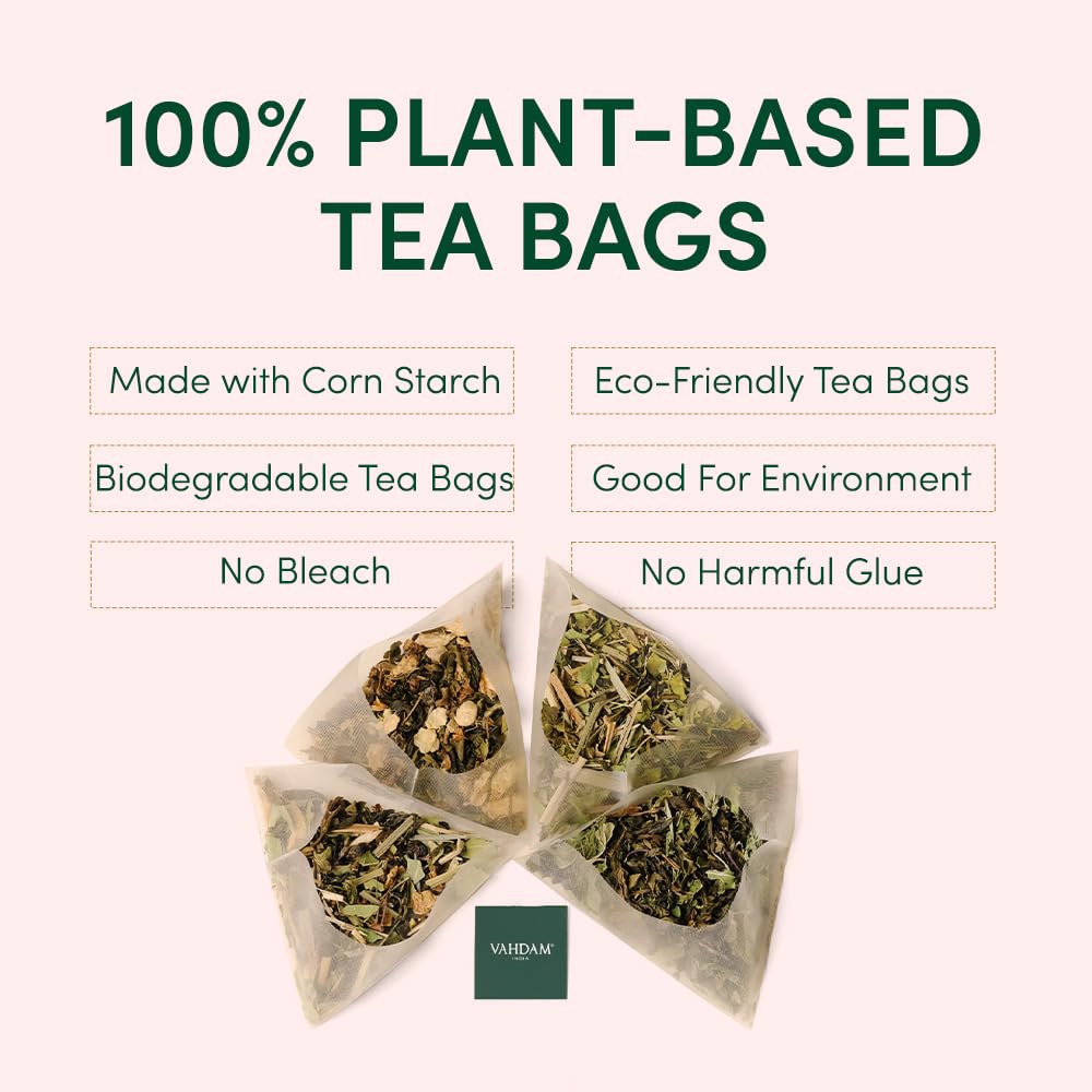 I Love You Mom - Gifts For Mom | Assorted Tea Gift Set (9 Count) Individually Wrapped Long Leaf Pyramid Tea Bags | Mom Gift From
