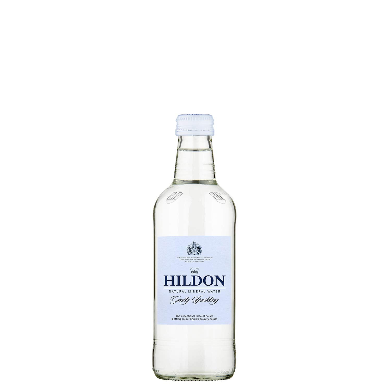 Hildon Sparkling Mineral Water, 330ml (11.15 fl oz), Glass Bottle, Pack of 1