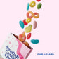 Sweet Swedish Candy Mix Sweet Gummy Candy Bubs - Chewy and Foamy - Hand Packed in Sweden - Swedish Candy Chef - .5LB