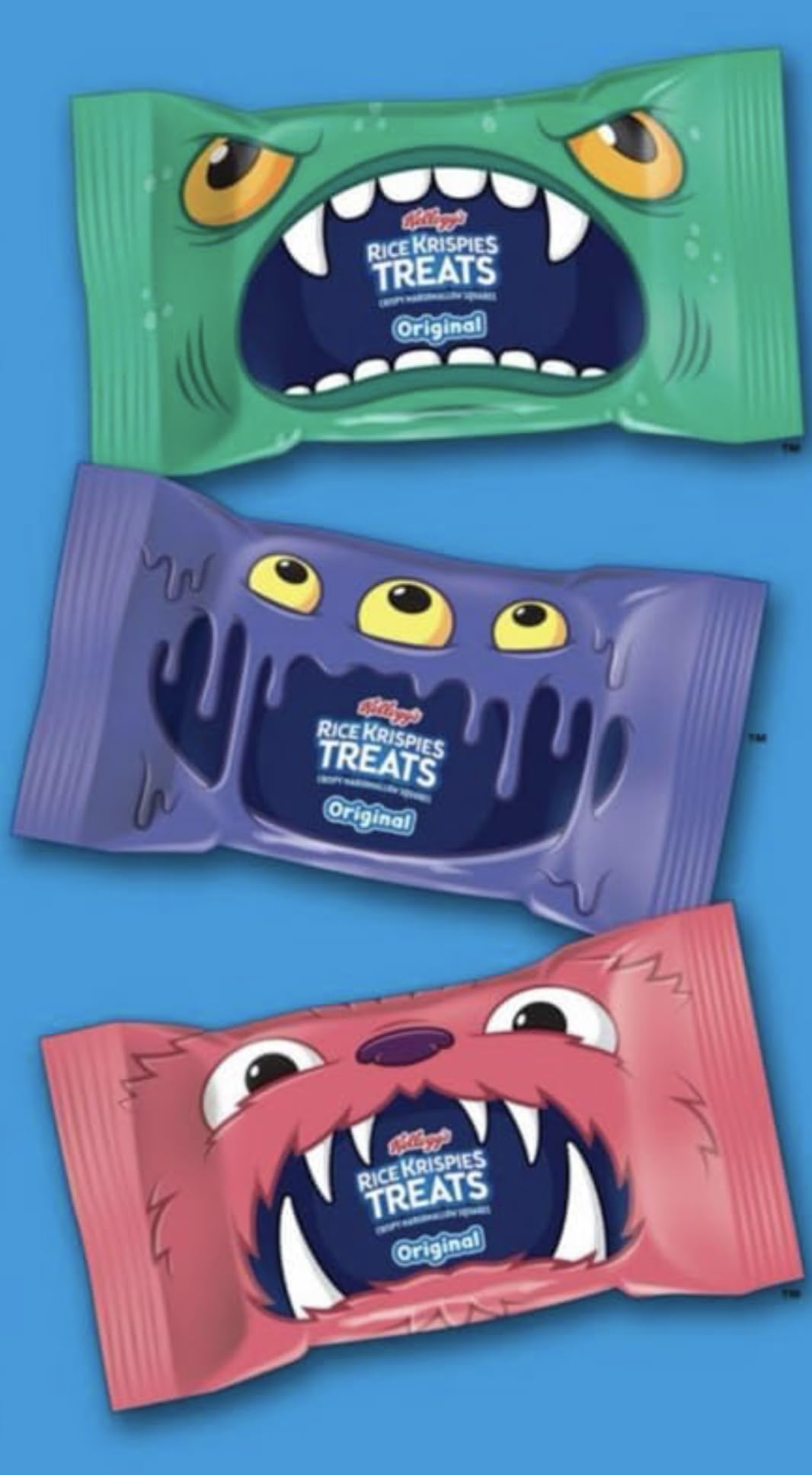 Kellogg S Rice Krispiexs Treats Marshmallow Bars | Sweet Crispy Marshmallow Cereal Kids Snacks, Lunch Snacks, Grab n Go, Origin