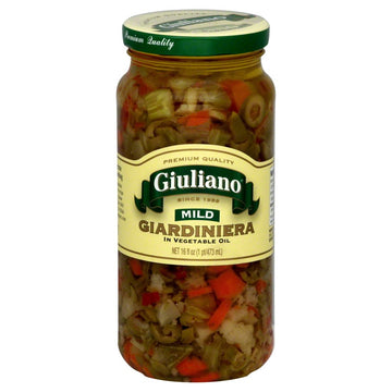 Giuliano Giardiniera Mild In Oil 16Oz Case Of-6