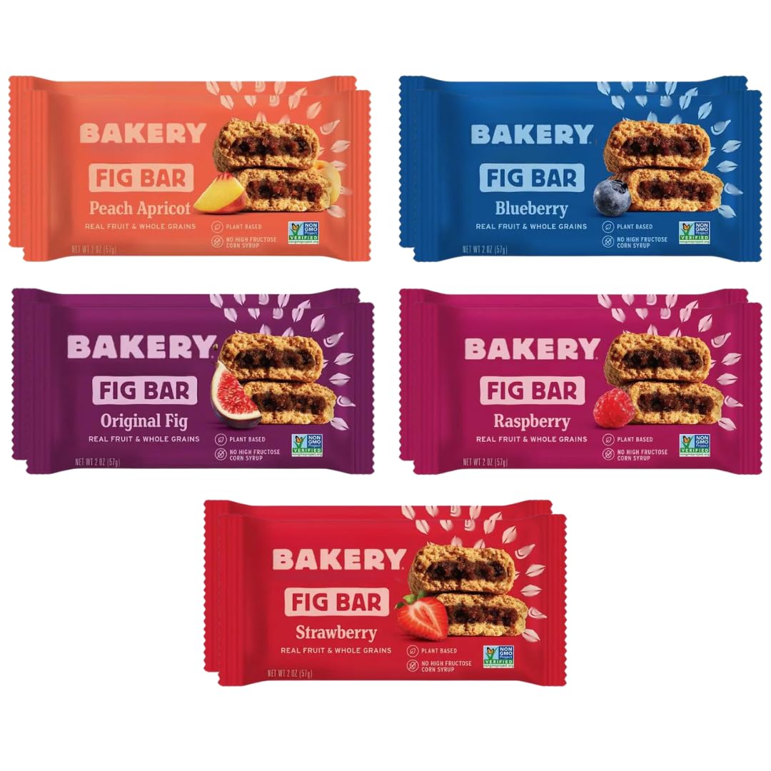 Natures Bakery Whole Wheat Fig Bars Variety Pack - 16 Pack
