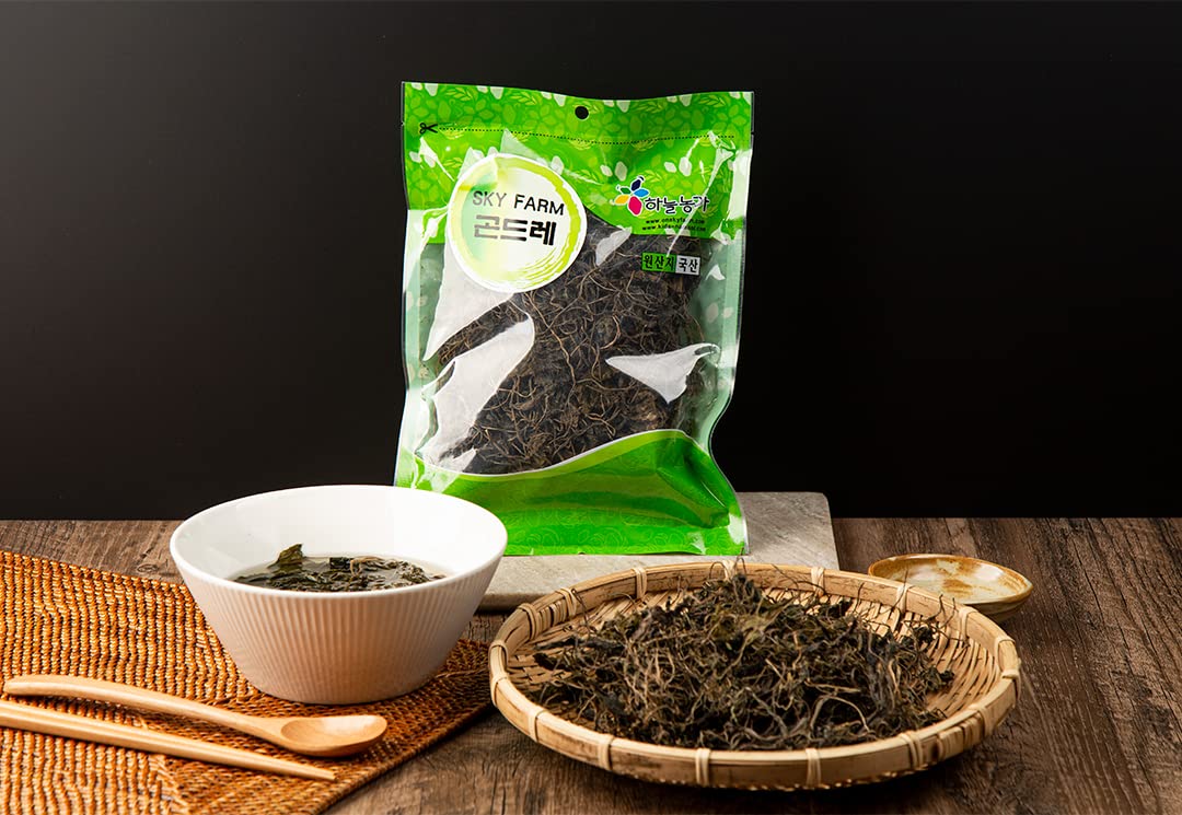 Sky Farm Dried Gondeure-Namul 50G, Korean Wild Thistle, Gondeurae, Gondre, K-Food