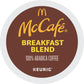 Mccafe Breakfast Blend K-Cup, Light Roast, 24 Count