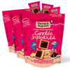 Michel et Augustin Cookies, Individually Wrapped Snacks, 3 Pack, Gourmet Dark Chocolate & Sea Salt Shortbread, 15 French Butter 