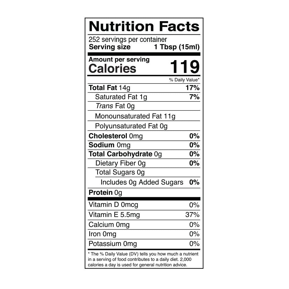 Kevala High Oleic Organic Sunflower Oil, 1 Gallon