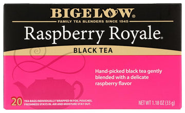 Bigelow Raspberry Royale Tea Bags - 20 ct (Pack of 2)