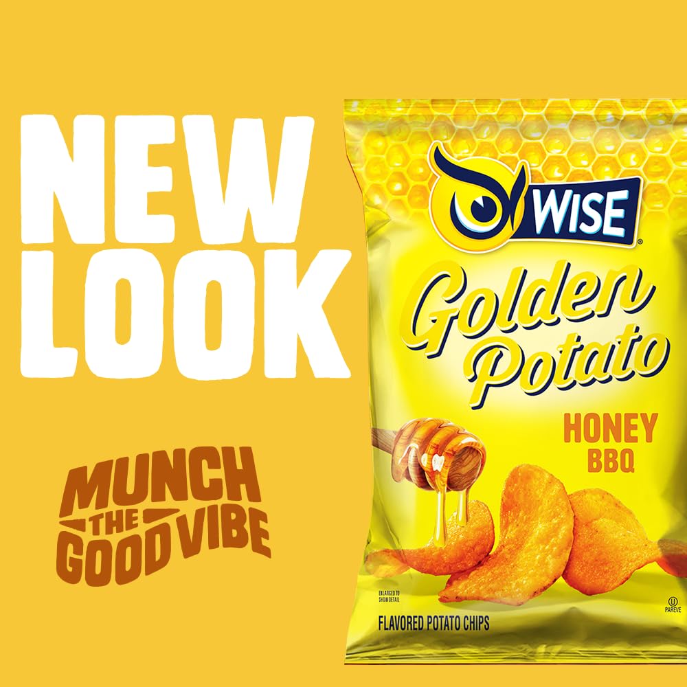 Wise Snacks Potato Chips Honey Bbq .75 Ounce (40 Count)