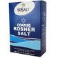 SOSALT DAL MARE DI TRAPANI Coarse Sea Salt, Kosher Certified, 3 Lbs (1.36 Kg), Naturally Farmed, Large Crystal, Great for Cooking