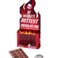 VAT19 Worlds Hottest Chocolate Bar - Super Spicy, 9 Million SHU, Small 1.5 inches