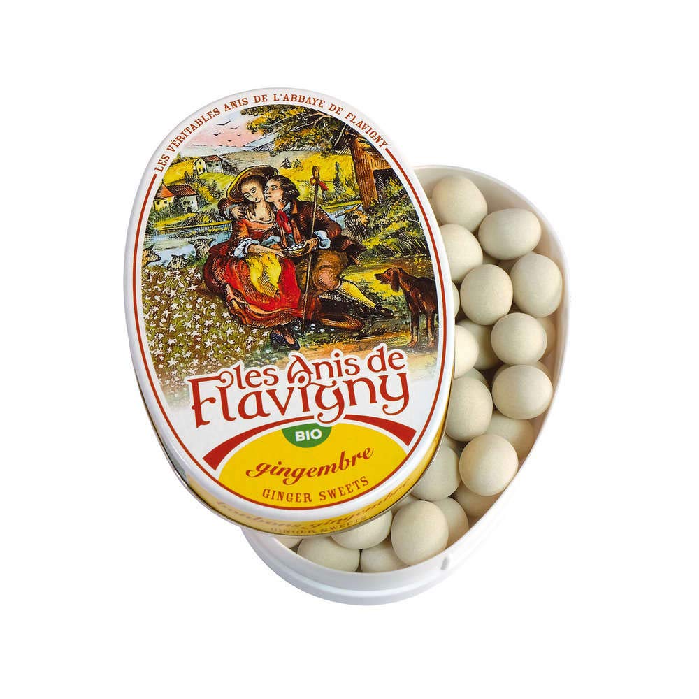 Organic Ginger Flavored Mints 1.8 OZ