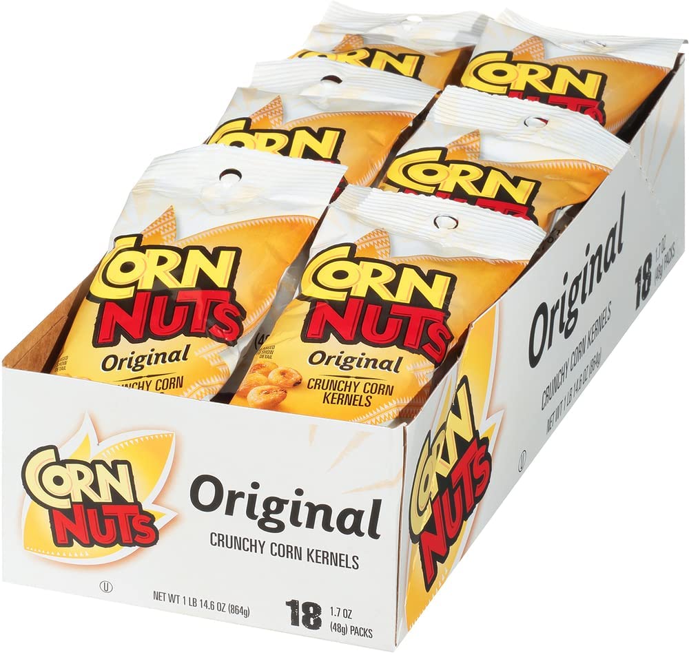 Corn Nuts Original Crunchy Corn Kernels Snack, 18 Count(Pack Of 1)