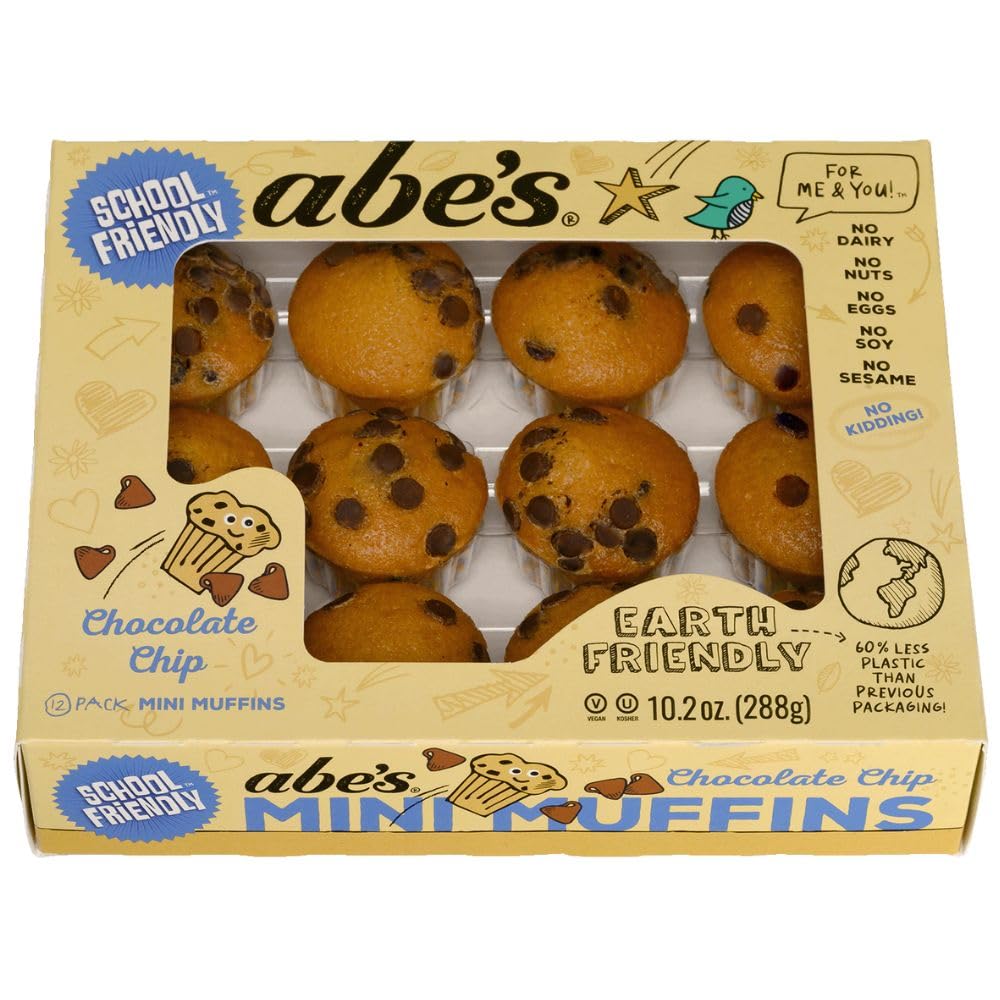 Abes Chocolate Chip Mini Muffins (12 Count)