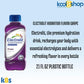 Electrolit Grape Hydration Drink With Electrolytes 21 Fl Oz Plastic Bottles 9 Pack + 1 Microfiber Cooling Towel By Kool8Shop Inf