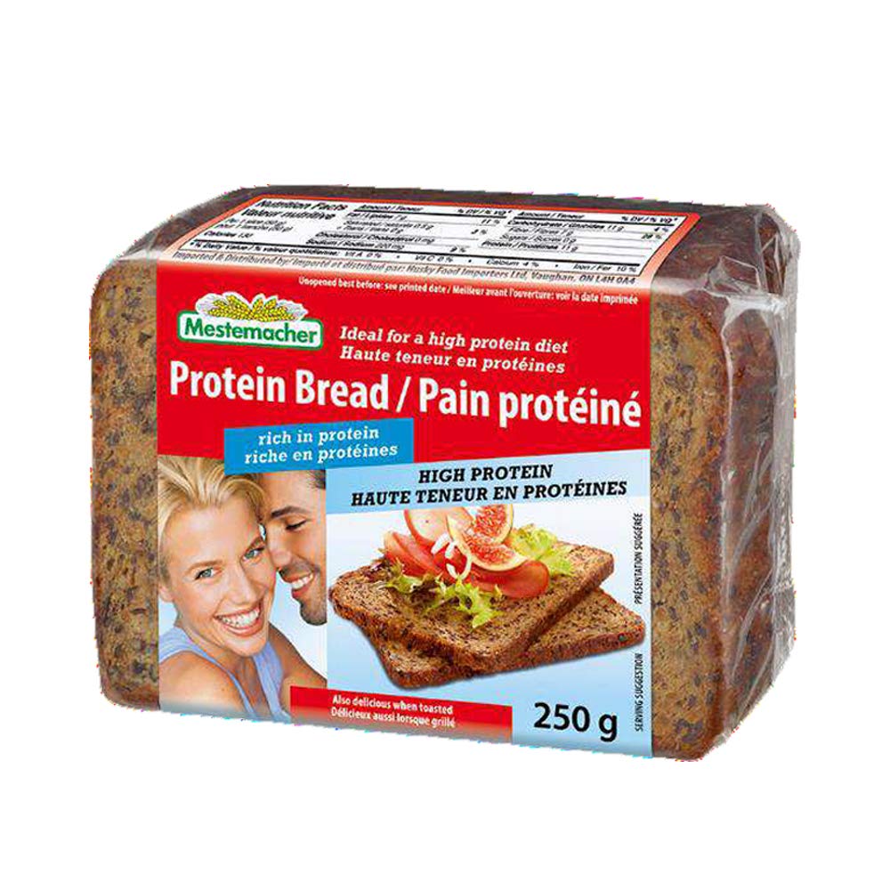 MESTEMACHER BREAD, BREAD, PROTEIN, Pack of 9, Size 8.8 OZ - No Artificial Ingredients