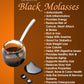 Chefs Quality molasses Natural Syrup 1 Gal. 12 Pounds Unsulfured Natural made from sugar cane plants