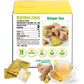 Soilmount Organic Ginger Tea - 100% Natural Ginger Root, Caffeine-Free Herbal Tea, 18 Tea Bags