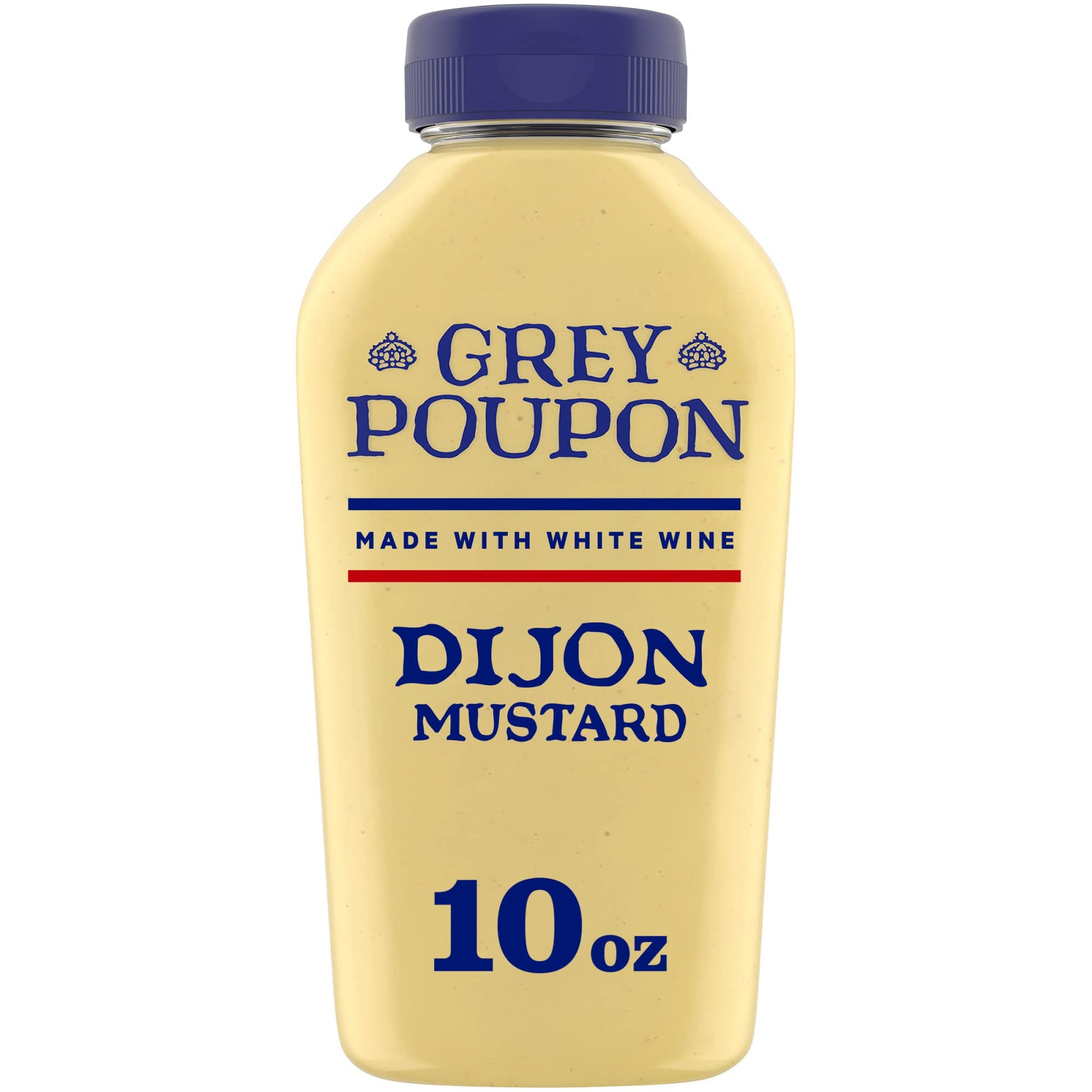 Grey Poupon Dijon Mustard Squeeze Bottle, 10 oz, Pack of 1