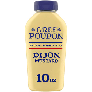 Grey Poupon Dijon Mustard Squeeze Bottle, 10 oz, Pack of 1