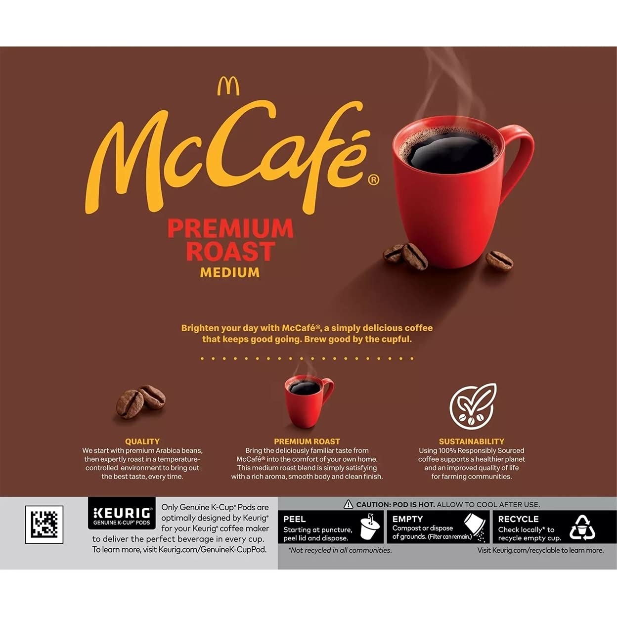 Mccafe Premium Roast K-Cup Coffee Pods (94 Count)